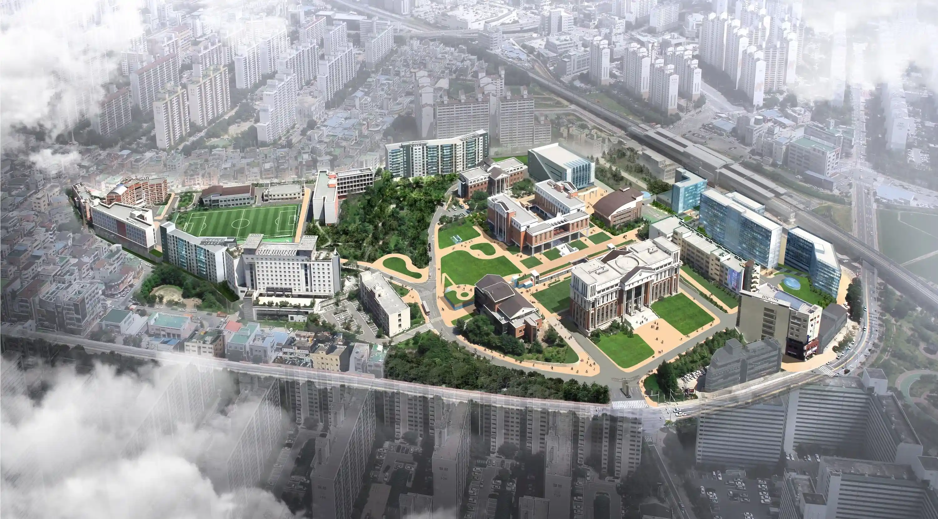나사렛대학교 부지조성