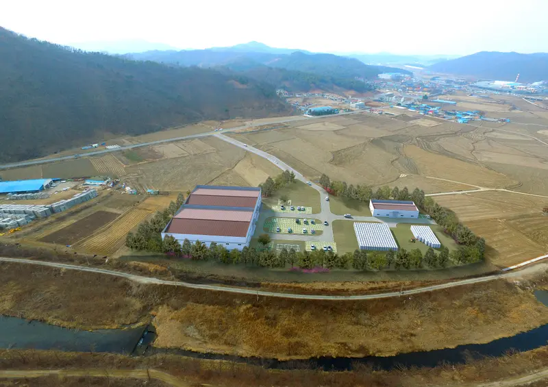 천안티엠알영농조합 공장 부지조성