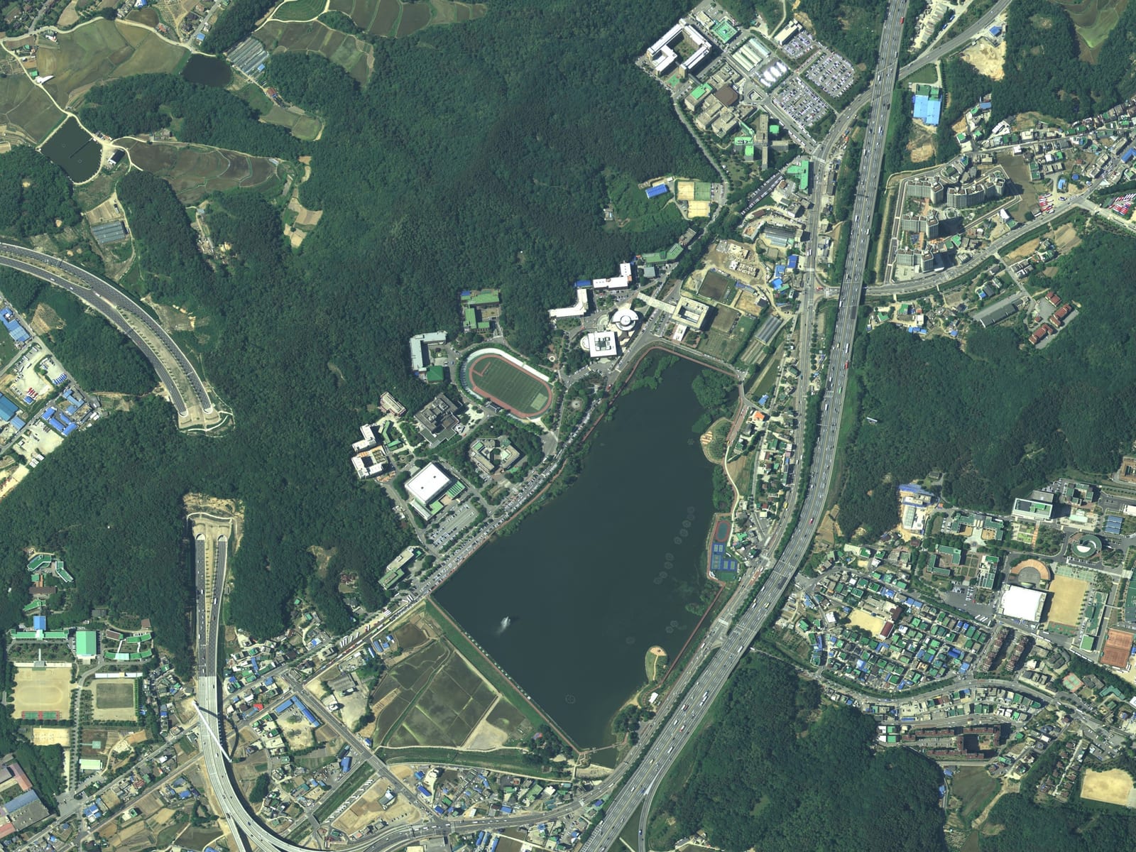 [교육연구시설] 단국대학교 부지조성 조감도