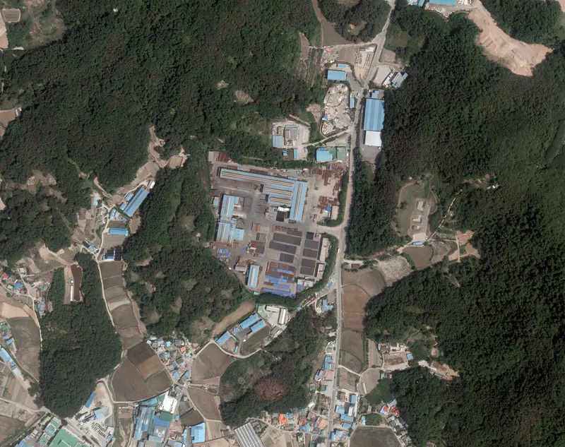 동양철관(산업유통형) 지구 부지조성 조감도