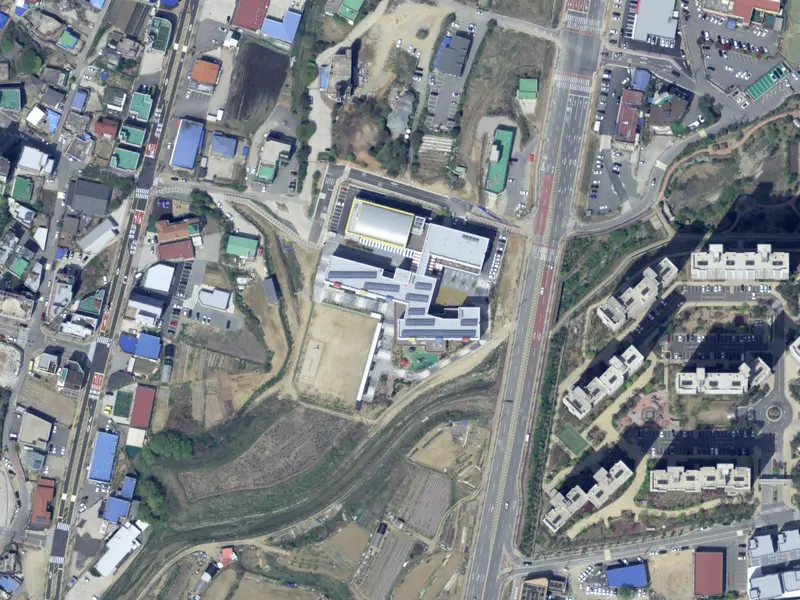한들초등학교 부지조성